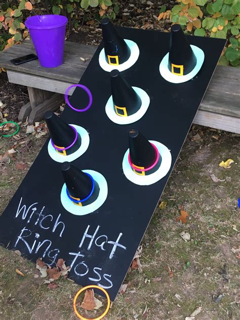 Witch Ring Toss: The Perfect Activity for a Halloween-Themed Birthday Party